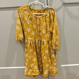 Tea Collection Gold Raglan 3/4 Sleeve Sundress